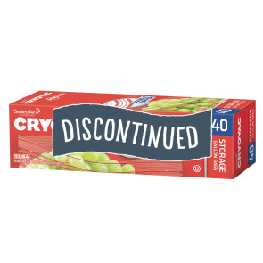 (Discontinued) Cryovac 1 Gallon Storage Bags, 40/box