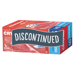 (Discontinued) Cryovac 1 Quart Freezer Bags, 40/box