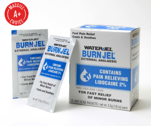 Water Jel® Burn Jel 3.5 Gram Packets, 25/Box