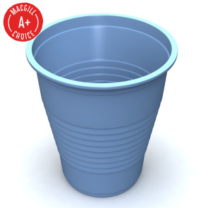 Economy Blue 5oz Plastic Cups, 1000 per case