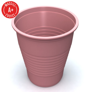 Economy Mauve 5oz Plastic Cups, 1000 per case