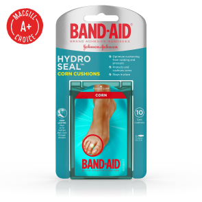 Band-Aid® Hydro Seal™ Corn Cushions, Medium, 10/Box