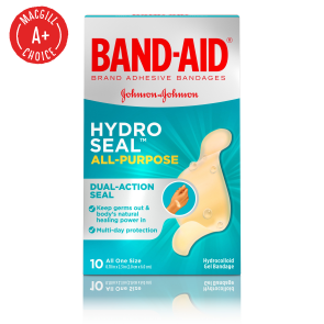 Band-Aid® Hydro Seal™ Gel Bandages, 10/Bx