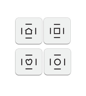 Crowded LEA Symbols® Flash Cards