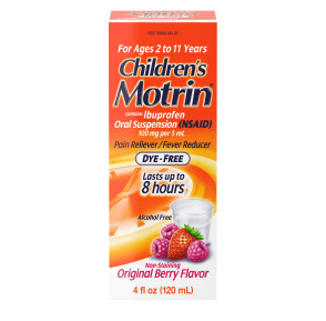 Motrin® Children's Dye-Free Liquid 4 oz, 100 mg Per 5 ml