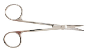 4-1/2" Iris Scissors, Curved