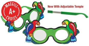 Parrot Frosted Lens Occluders
