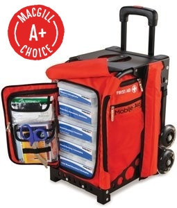 MobileAid EASY-ROLL Hi-Visibility Trauma First Aid Station