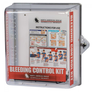 NA Rescue Bleeding Control Clear Wall Case