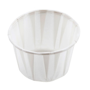 .75 oz Paper Souffle Cups. 250/Tube