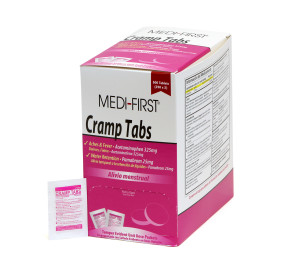 (Discontinued) Cramp Tabs, 50 packs of 2