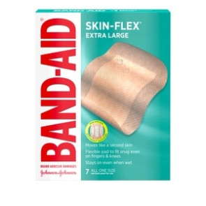 Band-Aid® Brand Skin-Flex Bandages, 7 per Box