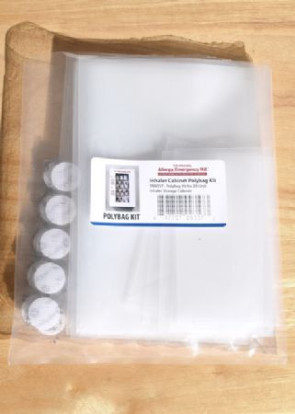 AEK 20-Unit Inhaler Polybag/Velcro Refill Kit, 30/Pack
