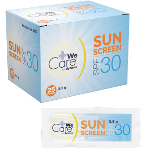 Sunscreen Lotion, SPF 30, 3.5G, 25/Box