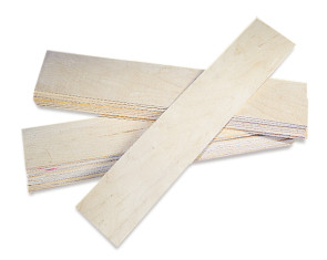 Basswood Splints, 12/Pkg