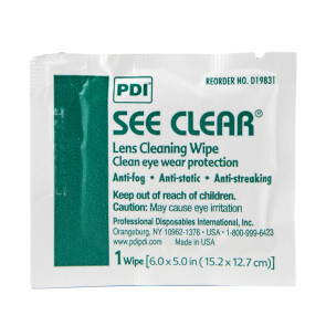 See Clear® Eyeglass Wipes, 120/Box