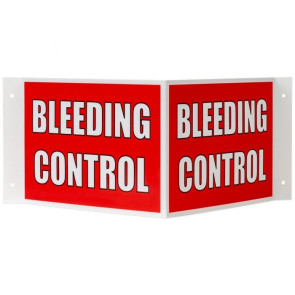 3- Way Bleeding Control Sign