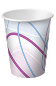 Economy 7 oz Paper Cups, 100 per sleeve