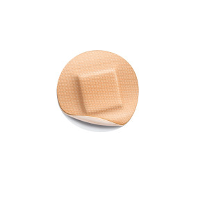 7/8" Round Leukolplast® Flexible Fabric Spots 100/Box