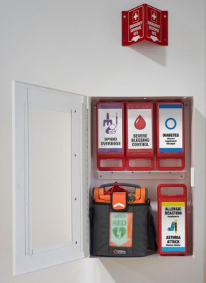 LiveSafer™ XL Cabinet with AED Storage