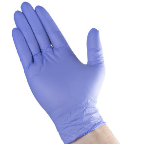 Economy Nitrile Gloves, Large, 100/Box