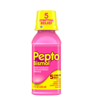 Pepto Bismol Liquid, 8 Oz Bottle
