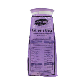 CareBag® Emesis Bag with Super-Absorbent Pouch, 20/bag