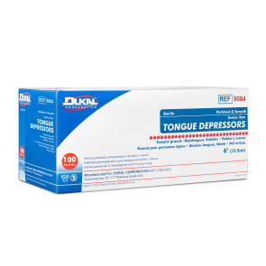Sterile Regular Tongue Depressors (100/Box)