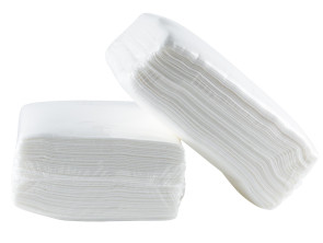 Non-Woven Disposable Washcloths, Latex-Free, 500/Case