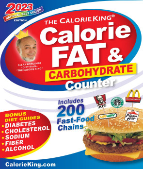 The Calorie King® Calorie, Fat and Carbohydrate Counter