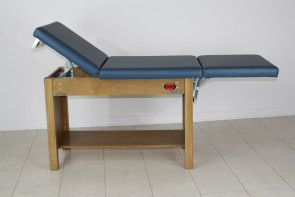 [$] Space Saver Treatment/Taping Table with Back Rest