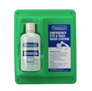 Eye Wash Station Complete with 32 oz. Bottle