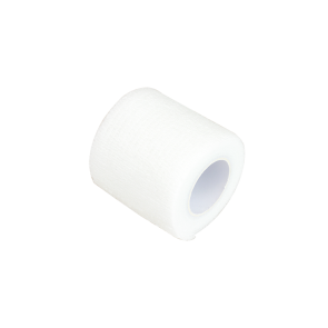 Economy 4" x 5 Yards Self-Adherent Wrap, White, Latex-Free