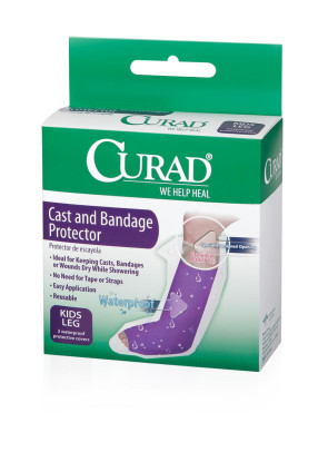 Curad® Cast Protector, Child Leg, 2/pack