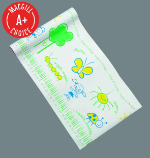 Bugs & Things Crepe Exam Paper, 18" x 125', 6 rolls/case