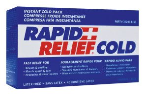 (Out of Stock) Rapid Relief® Instant Cold Pack 4" x 6"