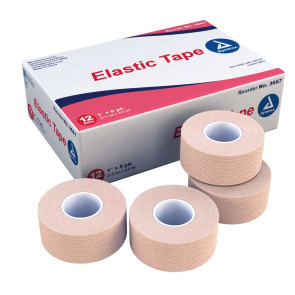 Economy Elastic Tape, 1" x 5 yds, 12/box