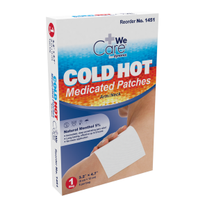 Economy Cold Hot Medicated Patches, Arm/Neck, 1/box