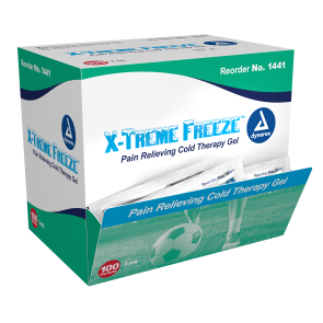 Economy X-Treme Freeze™ Cold Therapy Gel Packets, 100/box