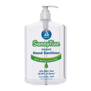 SannyTize® Instant Hand Sanitizer, 16 oz Pump