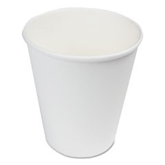 Economy 8 oz Paper Hot Cups, 50/sleeve
