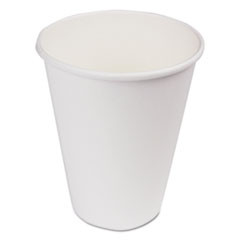 Economy 12 oz Paper Hot Cups, 50/sleeve