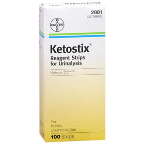 Bayer® Ketostix® Reagant Strips, 100/box