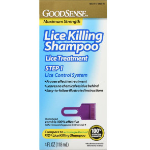 GoodSense® Maximum Strength Lice Shampoo, 4 oz