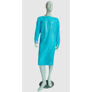 Blue Universal Isolation Gown, 75 per case