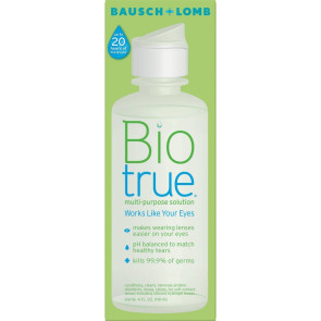 Biotrue® Multi-Purpose Contact Solution, 4 oz bottle