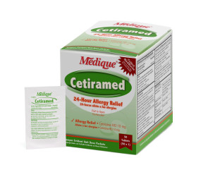 Cetiramed Allergy Relief, 50 packs of 1