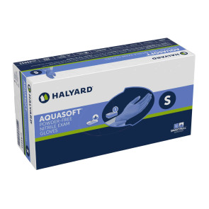 Halyard Aquasoft® Nitrile Gloves, Sm, 300 Box