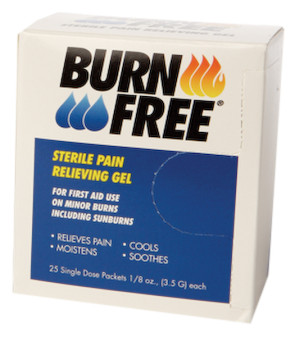 Burn Free® Burn Gel, 1/8 Oz Unit Dose Packs, 25/Box