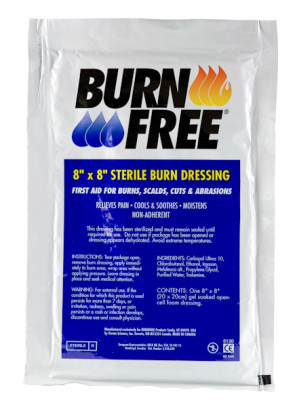 8" x 8" Burn Free® Burn Dressing